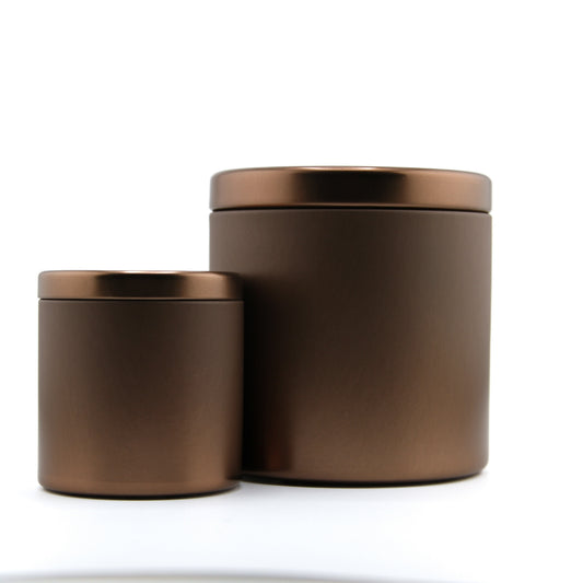 Wholesale Bronze Tin Candle, Small