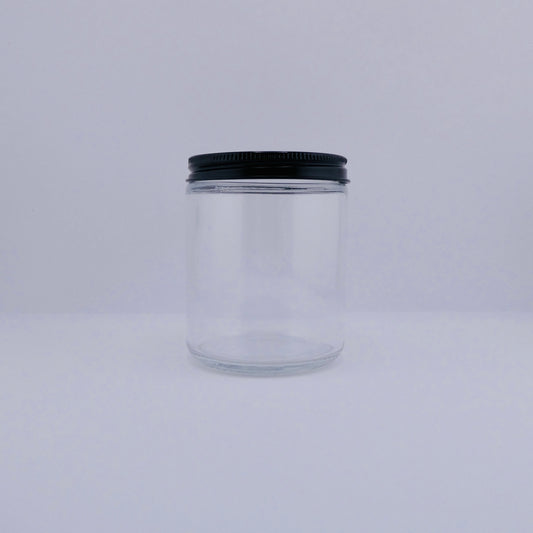 Wholesale Clear Glass Screw Jar
