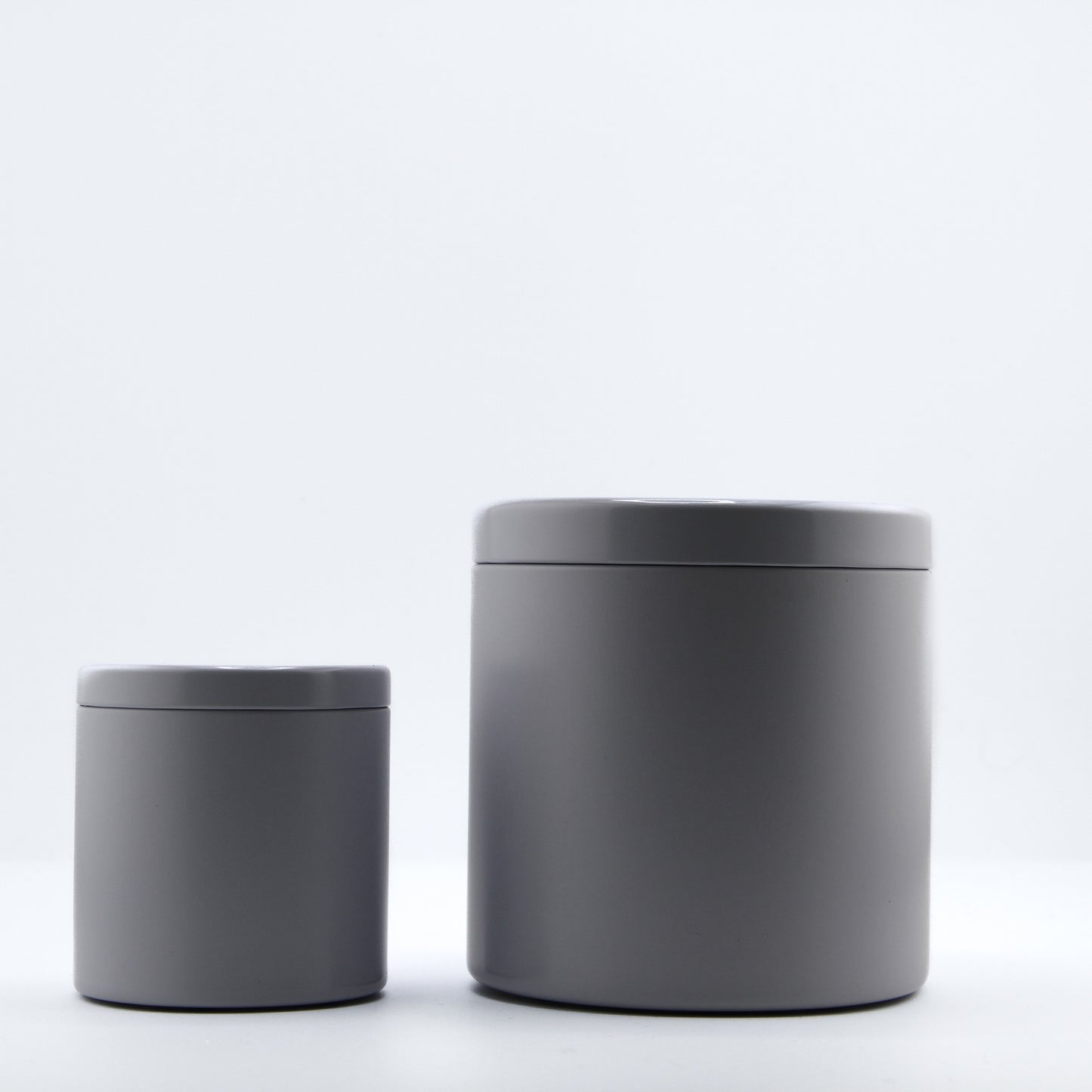 Wholesale White Tin Candle, Large
